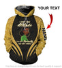 Black Pride I Dont Have Attitude Ive Got A Personality You Cant Handle Multi Types Personalized Pullover Zipup Fleece Hoodie Long Sleeve Shirt Unisex Size AP Black And Proud 365