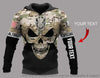 Skull Gift Gift For Army Military Hoodie Winter Soldier Hoodie Military Armed Force Skull Personalized Unisex Size Hoodie