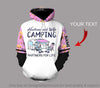 Gift For Camper Personalized Husband And Wife Camping US Unisex Hoodie