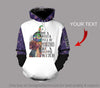 Gift For Hippie Personalized In A World Full Of Princesses Be A Hippie Witch US Unisex Hoodie