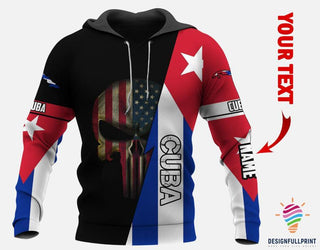 Personalized Cuba Hoodie Cuba Sweatshirt LH