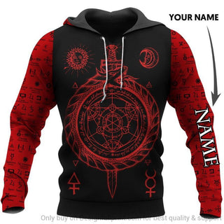 Gift For Viking Lover Ouroboros Norse Ancient Symbol Hoodie Personalized Unisex Type