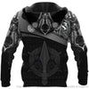 Gift For Viking Lover Viking Patterns Odin Viking Personalized Unisex Hoodie LN