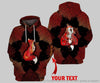 Personalized Red Fox Henna US Unisex Hoodie HG