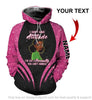 Black Pride Pink I Dont Have Attitude Ive Got A Personality You Cant Handle Personalized Unisex Hoodie Black And Proud 365
