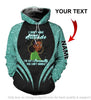 Black Pride Teal I Dont Have Attitude Ive Got A Personality You Cant Handle Personalized Unisex Hoodie Black And Proud 365