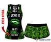 420 Day Gift For Hippie Pot Leaf I Licked It So Its Mine Personalized Tank and Shorts Set HG