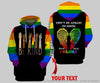 Pride Gift For LGBT LGBT Be Kind Dont Be Afraid To Show Your True Colors Personalized US Unisex Size Hoodie HG