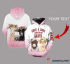 Just A Girl Who Love Goats Personalized Unisex Hoodie