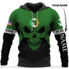 Skull Gift Irish Shop Personalized The Irishman Skull US Unisex Hoodie