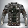 Irish Shop Skull Gift Irish Armor Knight Warrior Chainmail Unisex Hoodie LN
