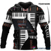Gift For Music Lover Piano Personalized Unisex Hoodie LH Gift For Piano Lover
