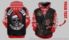 Skull Gift Son Of Santa North Pole Christmas US Unisex Hoodie LN