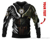 Skull Gift Gift For Army US Navy Skull Angel And Devil Personalized Unisex Hoodie HG