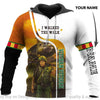 Gift For Veteran Lover Personalized Vietnam Veteran I Walked The Walk US Unisex Size Hoodie