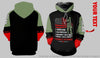 Gift For Veteran Lover Gift For Army Personalized Female Veteran US Unisex Size Hoodie