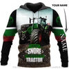 I Dont Snore I Dream Im A Tractor Farmer Personalized Unisex Hoodie HG Gift For Farmer