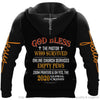 God Bless Personalized Unisex Hoodie