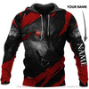 Gift For Wolf Lover Red Eyes Wolf Im Not The Hero You Wanted Im The Monster You Needed Personalized Pullover or Zip Up Hoodie or Sweater or Fleece Hoodie Unisex HG