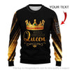 Black Pride The Black Queen Social Distance Queen Personalized Sweater Unisex US Size HG Black And Proud 365