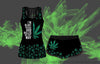Gift For Hippie Im Blunt Because God Rolled Me That Way Stoned Pothead Tank and Shorts Set