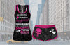 Warning I Belong To My Boyfriend Tank and Shorts Set