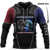 Gift For Viking Lover Gift For Wolf Lover Gift For Dragon Lover Wolf Dragon Das Herz Des Wolfes Die Seele Des Drachen Personalized Unisex Hoodie WD HG
