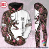 Gift For Hunting Lover New Country Girl Deer Hunting Hoodie und Leggings Set