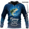 Fishing Gifts Fishing Solves Most Of My Problems Personalized Unisex Hoodie