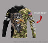 Gift For Army Army With Eagle Personalized Unisex Hoodie LN