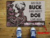 Gift For Hunting Lover Pink Deer Camo Old Buck Sweet Doe Personalized Doormat HG