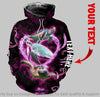 Gift For Turtle Lover Pink Personalized Turtle Amazing US Unisex Size Hoodie