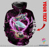 Gift For Turtle Lover Sweat A Capuche Unisexe Rose Personnalisé Turtle Amazing US