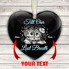 Skull Gift Couple Sugar Skull Till Our Last Breath Personalized Ornament Valentine Gift Ideas Valentine s Day Ornaments