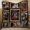 Gift For Viking Lover Knight Templar Warrior God Sherpa Blanket HG