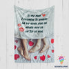 To My Man Premium Blanket HG