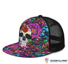 Skull Gift Gift For Trucker Skull And Mandala Party Trucker Hat HG