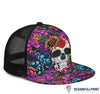 Skull Gift Gift For Trucker Skull And Mandala Party Trucker Hat HG