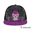 Skull Gift Gift For Trucker Sugar Skull Art Trucker Hat HG