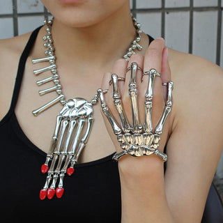 Hand Skull Skeleton Bracelet