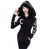 Black Witch Hoodies Sweatshirts - designfullprint