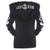 Black Witch Hoodies Sweatshirts - designfullprint