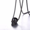 Skull Necklace Stainless Steel Gothic  Pendant