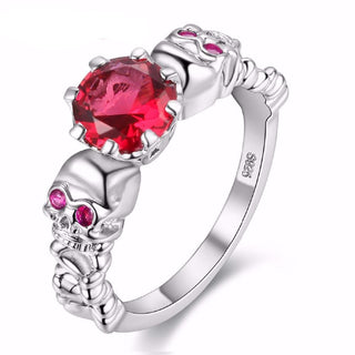 Red Skull Ring - designfullprint