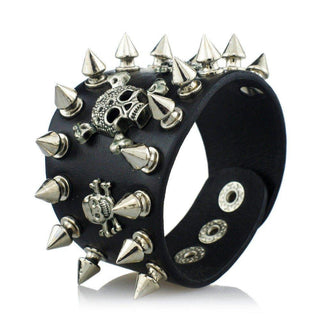 Gothic Skeleton Skull Bracelet