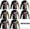 Skull Gift Gift For Army Armed Force Skull Unisex Size Hoodie