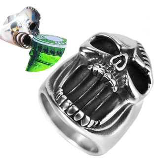 Skull Ring Bottle Opener