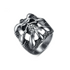 Men's Gothic Claw Stainless Steel Biker Ring