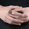 Skull Guitar Victory Gesture Rings