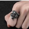 Skull Guitar Victory Gesture Rings